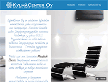 Tablet Screenshot of kylmacenter.fi